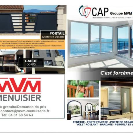 MVM MENUISIER DISTIBUTEUR-INSTALLATEUR DE MENUISERIE ALU - BOIS - PVC sur Lyon, Villeurbanne, Caluire-et-Cuire, département du Rhône